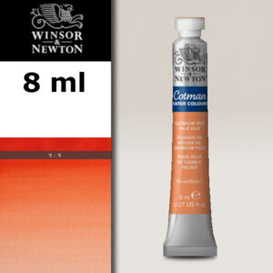 103 - Rosso di cadmio chiaro imit 8 ML Acquerello Cotman Winsor e Newton
