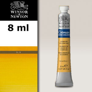 109 - Giallo di cadmio imit 8 ML Acquerello Cotman Winsor e Newton