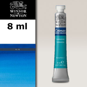 654 - Turchese 8 ML Acquerello Cotman Winsor e Newton