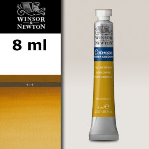 744 - Ocra giallo 8 ML Acquerello Cotman Winsor e Newton