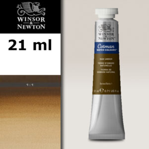 554 - Terra d'ombra naturale 21 ML Acquerello Cotman Winsor e Newton