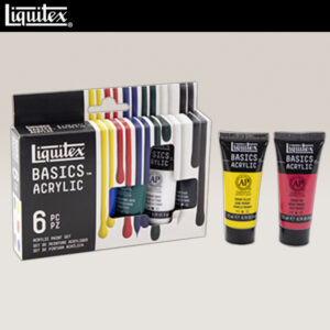 Set 6 Tubi da 22 ML Basics Acrylic Liquitex