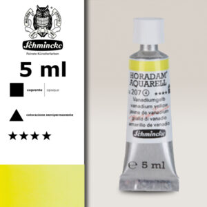 207 - giallo di vanadio Acquerello 5 ML Horadam Schmincke