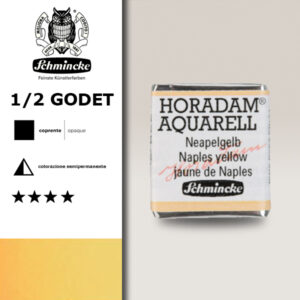 229 - giallo di Napoli Acquerello 1/2 Godet Horadam Schmincke