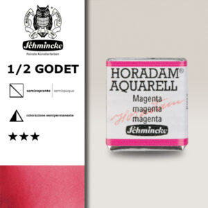 352 - magenta Acquerello 1/2 Godet Horadam Schmincke