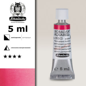 353 - carminio permanente Acquerello 5 ML Horadam Schmincke