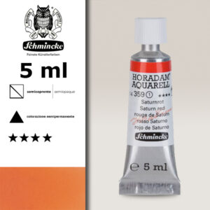 359 - rosso Saturno Acquerello 5 ML Horadam Schmincke