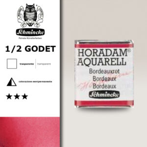 362 - bordò Acquerello 1/2 Godet Horadam Schmincke