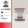 363 - rosso scarlatto Acquerello 1/2 Godet Horadam Schmincke