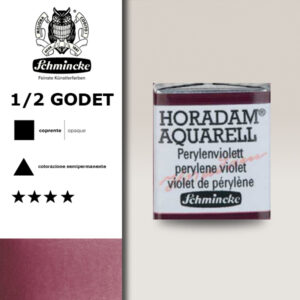 371 - violetto di perylene Acquerello 1/2 Godet Horadam Schmincke
