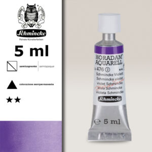 476 - viola Schmincke Acquerello 5 ML Horadam Schmincke