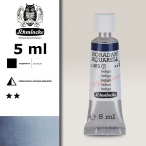 485 - indaco Acquerello 5 ML Horadam Schmincke