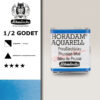 492 - blu di Prussia Acquerello 1/2 Godet Horadam Schmincke