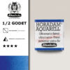 494 - blu oltremare finissimo Acquerello 1/2 Godet Horadam Schmincke