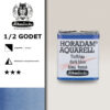 498 - blu scuro Acquerello 1/2 Godet Horadam Schmincke