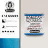499 - blu ceruleo di cobalto Acquerello 1/2 Godet Horadam Schmincke