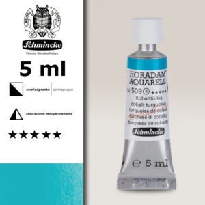 509 - turchese di cobalto Acquerello 5 ML Horadam Schmincke