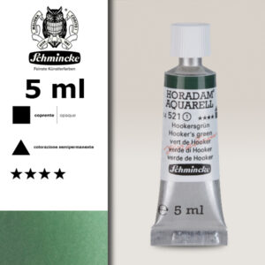 521 - verde di Hooker Acquerello 5 ML Horadam Schmincke