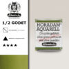 525 - verde oliva giallastro Acquerello 1/2 Godet Horadam Schmincke