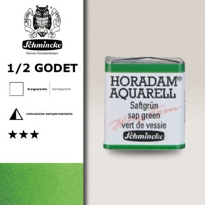 530 - verde bosco Acquerello 1/2 Godet Horadam Schmincke