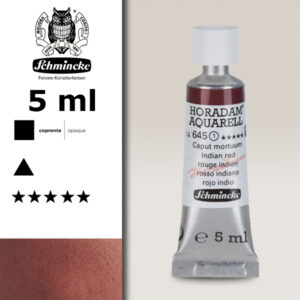 645 - rosso indiano Acquerello 5 ML Horadam Schmincke