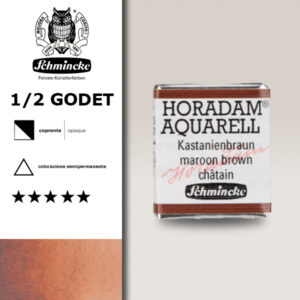 651 - bruno castano Acquerello 1/2 Godet Horadam Schmincke