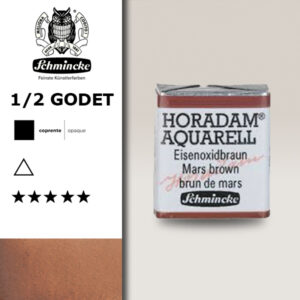 658 - bruno di marte Acquerello 1/2 Godet Horadam Schmincke