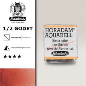 660 - terra di Siena naturale Acquerello 1/2 Godet Horadam Schmincke