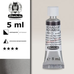 783 - grigio di Payne Schmincke Acquerello 5 ML Horadam Schmincke