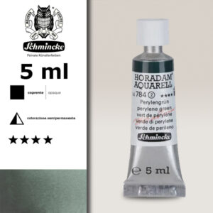 784 - verde di perylene Acquerello 5 ML Horadam Schmincke