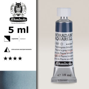 787 - grigio di Payne bluastro Acquerello 5 ML Horadam Schmincke