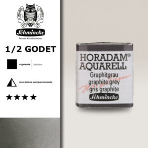788 - grigio grafite Acquerello 1/2 Godet Horadam Schmincke