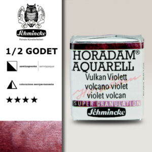914 - Viola Vulcano Acquerello 1/2 Godet Horadam Supergranulation Schmincke