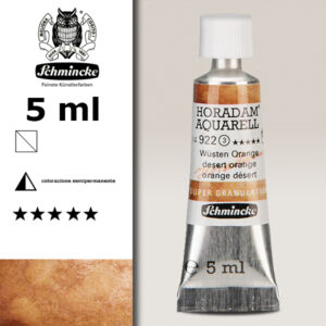 922 - Arancione Deserto Acquerello 5 ML Horadam Supergranulation Schmincke
