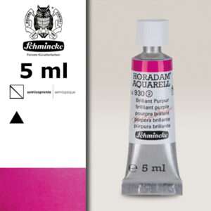 930 - porpora brillante Acquerello 5 ML Horadam Schmincke