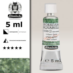 936 - Urban Verde Acquerello 5 ML Horadam Supergranulation Schmincke