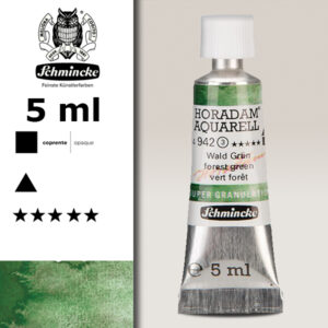 942 - Verde Bosco Acquerello 5 ML Horadam Supergranulation Schmincke