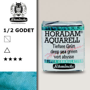 954 - Verde Mare Profondo Acquerello 1/2 Godet Horadam Supergranulation Schmincke