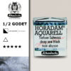 955 - Nero Mare Profondo Acquerello 1/2 Godet Horadam Supergranulation Schmincke