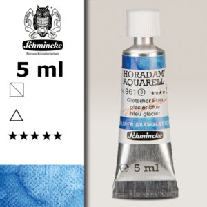 961 - Blu Ghiacciaio Acquerello 5 ML Horadam Supergranulation Schmincke