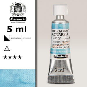 962 - Turchese Ghiacciaio Acquerello 5 ML Horadam Supergranulation Schmincke