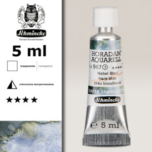 967 - Blu Nebbia Acquerello 5 ML Horadam Supergranulation Schmincke