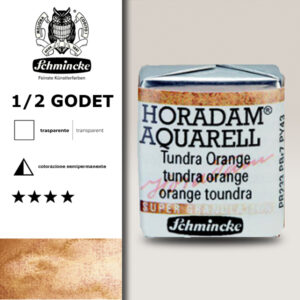 981 - Arancio Tundra Acquerello 1/2 Godet Horadam Supergranulation Schmincke