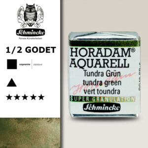 985 - Verde Tundra Acquerello 1/2 Godet Horadam Supergranulation Schmincke
