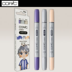 Copic Ciao Set 3 LAYER & MIX Serene Palette COPIC