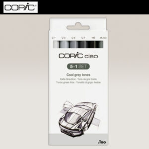 Copic Ciao Set 5 + 1 Cool Grey Tones COPIC