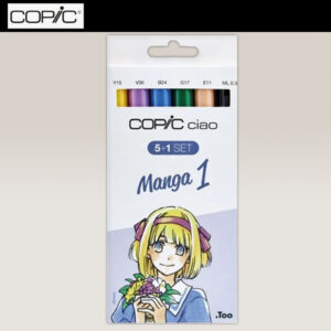 Copic Ciao Set 5 + 1 MANGA 1 COPIC