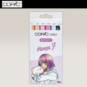 Copic Ciao Set 5 + 1 MANGA 7 COPIC