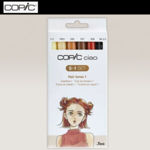 Copic Ciao Set 5 + 1 Hair Tones 1 COPIC