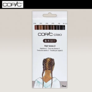 Copic Ciao Set 5 + 1 Hair Tones 2 COPIC